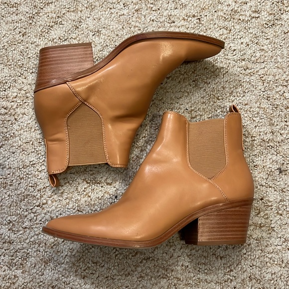 tan cowgirl booties - Picture 2 of 6